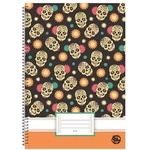 OPTISCHOOL Тетрадка със спирала, A4, гладка, 70 листа, OPTISCHOOL, „Skull (27ISS70-015)