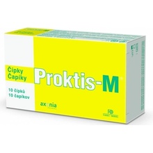 Farma Derma proktis-m rektální čípky 10 x 2 g