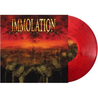 Immolation - Harnessing Ruin Red Black Vinyl LP