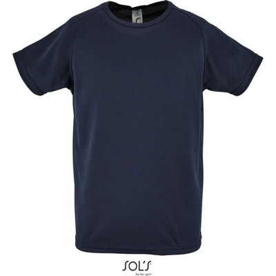 Sol's Collection tričko Sporty Kids COT-25116629085 Navy french