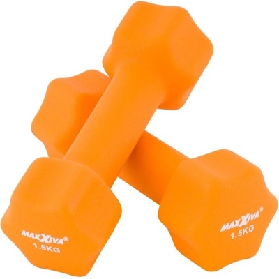 MAXXIVA sada činiek s neoprénovým poťahom 2x 1,5 kg