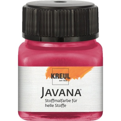 Farba na svetlý textil Javana 20 ml rubínová červená