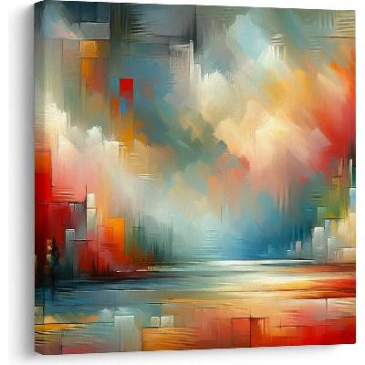 Obraz dynamická abstrakce - 40x40