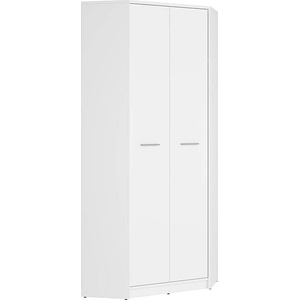 BRW Ъглов гардероб nepo plus szfn2d бяло
