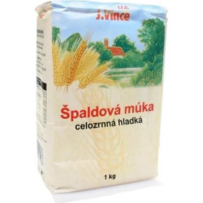 J.Vince Mouka špaldová celozrnná hladká 1 kg