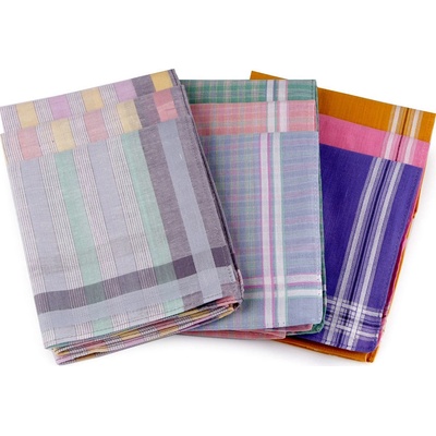 Dámský kapesník, mix náhodných variant tmavý, Balení: 6 ks