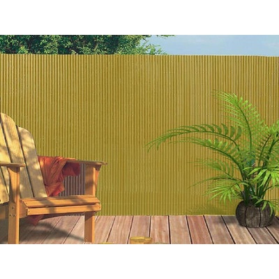 Nortene Пластмасова ограда Nortene Plasticane Oval 2x3 м - двулицева бамбук визия, 85% покривност