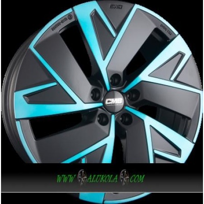 CMS C32 8x19 5x112 ET34 black blue
