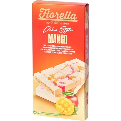 Fiorella Dubai Style Mango White Chocolate 200 g