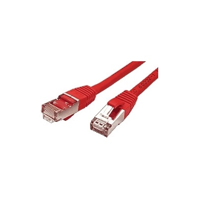 Value 21.99.1221 S/FTP patchkabel kat. 6, LSOH, 0,5m, červený