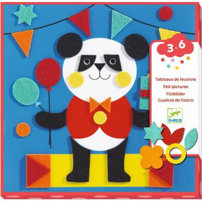 DJECO Творчески комплект Djeco - Колажи Нежни същества (DJ09863)