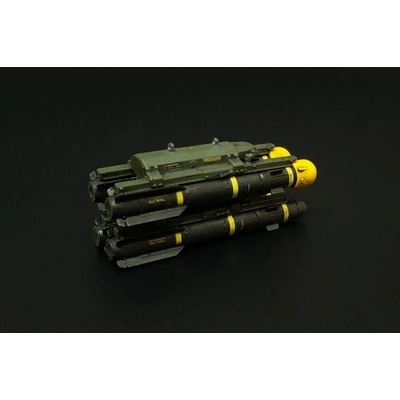 Brengun AGM-114 Hellfire 8pcs 2 racks Resin construction kit of U.S. air to ground missiles 1:48