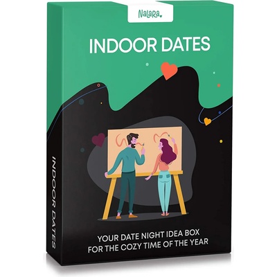 Spielehelden Indoor Dates Игра с карти за двойки 55 Идеи за любовна среща сватбен подарък на английски език (PLAY2-05) (PLAY2-05)