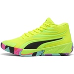 PUMA Court pro marble светло-зелено, Микс, черно 43 (31139402)