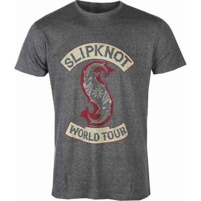 ROCK OFF тениска метална мъжки Slipknot - Закърпен Реколта - ROCK OFF - SKVINTS01MB