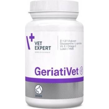 VetExpert GeriatiVet Dog - хранителна добавка за възрастни кучета, намаляване риска от свързаните с възрастта здравословни проблеми, 45 таблетки, Vet Expert - Полша