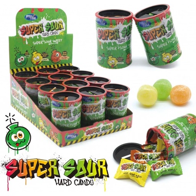 TREBOR SWEETS Super kyselé tvrdé bonbony 40 g