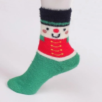 Image 1 of Коледни чорапи от кашмир в няколко цвята