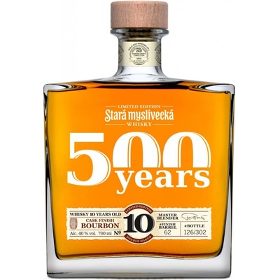 Stará Myslivecká Single Barrel Bourbon 10y limited edition 40% 0,7 l (holá láhev)