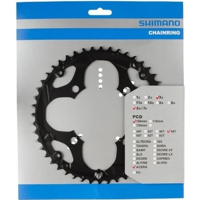 Prevodník SHIMANO M361 Acera 48z. 7/8-k. 104mm