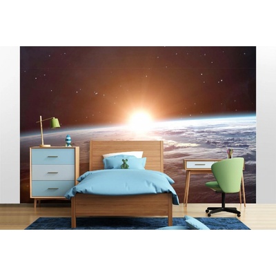 Dimex MA-5-2260 Samolepicí vliesová fototapeta na zeď Východ slunce na Zemi rozměry 375 x 250 cm