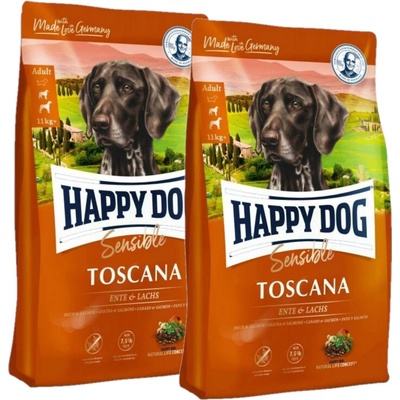 Happy Dog Supreme toscana 2 x 4 kg