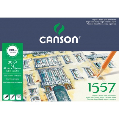 Canson Pad 1557 Drawing Skicár A2 180 g