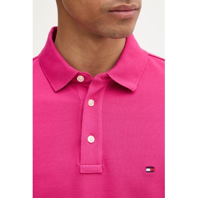 Tommy Hilfiger тениска с яка мъжка (MW0MW17771..)