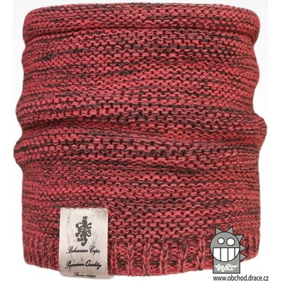 Dráče Pletený nákrčník Colors 31 lososová melír