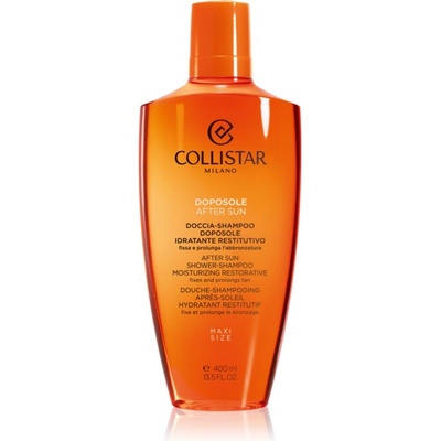 Collistar After Sun Shower-Shampoo Moisturizing Restorative душ гел за след слънце за тяло и коса 400ml
