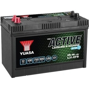 YUASA 100Ah 750A left+ L31-EFB