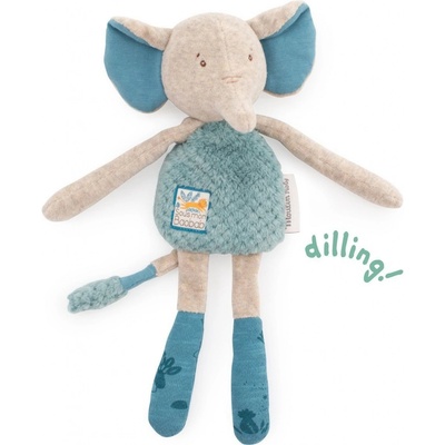Moulin Roty Hrkajúca plyšový sloník