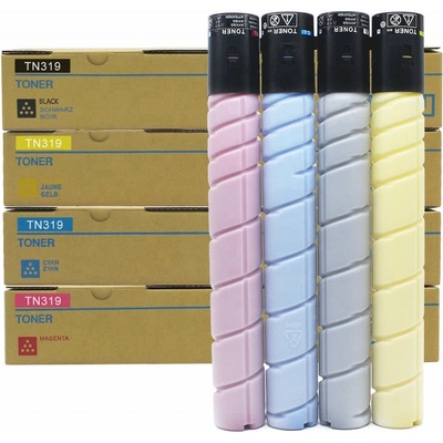 Konica Minolta Тонер касети за Konica Minolta Bizhub C360 - BK/C/M/Y - Konica Minolta TN-319 - Оригинални, Заб. : 1x 29 000 брой копия (черен)/Заб. : 3x 26 000 брой копия (C/M/Y)
