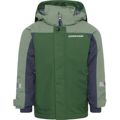 Didriksons Детско зимно яке Didriksons Kid's Neptun Jacket 4 Winter jacket - Pine Green - размер 90 (703-6478-0212)