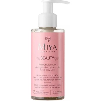 Miya My Beauty Gel Čisticí peelingový gel na obličej 140 ml