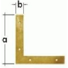 Killich rohovník 10x60x60x2mm biely zinok NA60