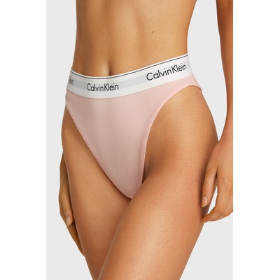 Calvin Klein Бразилски бикини Calvin Klein Modern Cotton с висока талия (LV00QF8319_kal)