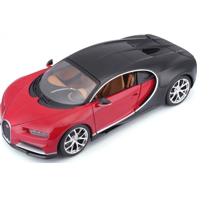 Bburago Bugatti Chiron červená 1:18