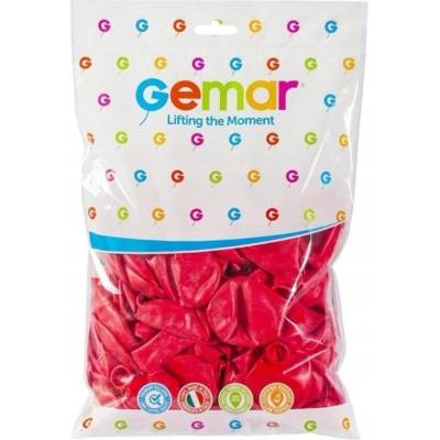 Latexové Balónky Pastelové červené Gemar 10" 26 cm