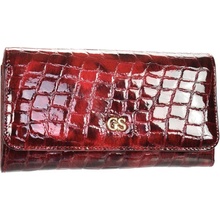 Barebag GROSSO kožená dámska hrubá peňaženka RFID v darčekovej krabičke červená