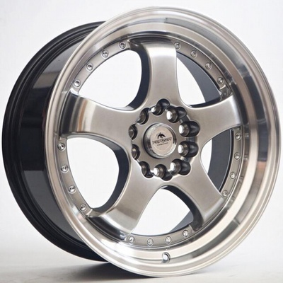 Forzza Flamber 8.5x19 5x114.3 ET30 Hyper black /Lip machined
