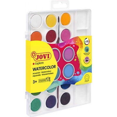 Jovi vodová farba 18 ks