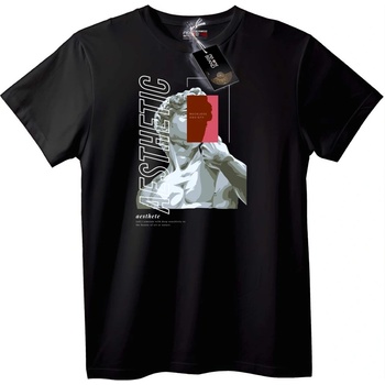 NOONEBRAND Тениска Естетична Статуя - 2XL, White