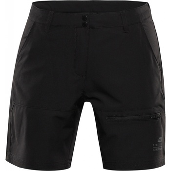 Alpine Pro BAKA dámské Softshellové Šortky ČERNÁ