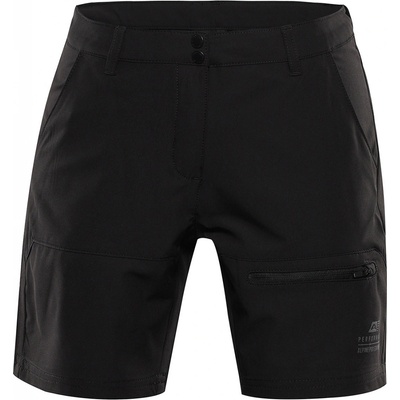 Alpine Pro BAKA dámské Softshellové Šortky ČERNÁ