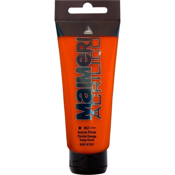 Maimeri Acrilico АКРИЛНА боя Pyrrole Orange 061 75 ml 1 бр (M0916061)