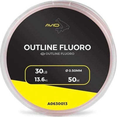Avid Carp Outline Fluoro 50 m 0,55 mm 18,18 kg