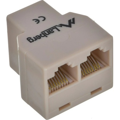 Lanberg AD-RJ45-2RJ45-OU