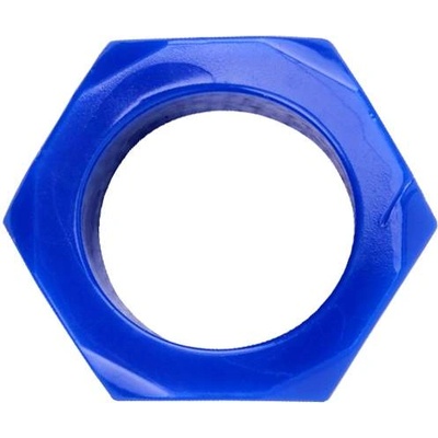 Chisa-novelties Пенис ринг - пристегач "nust bolts blue" Медицински силикон