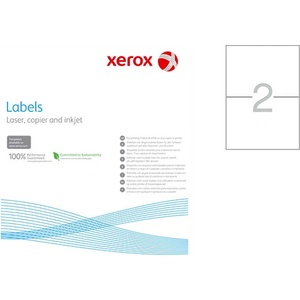  Етикети Xerox 148.5x210 mm А4 100 л. 2 етик (003R97401)